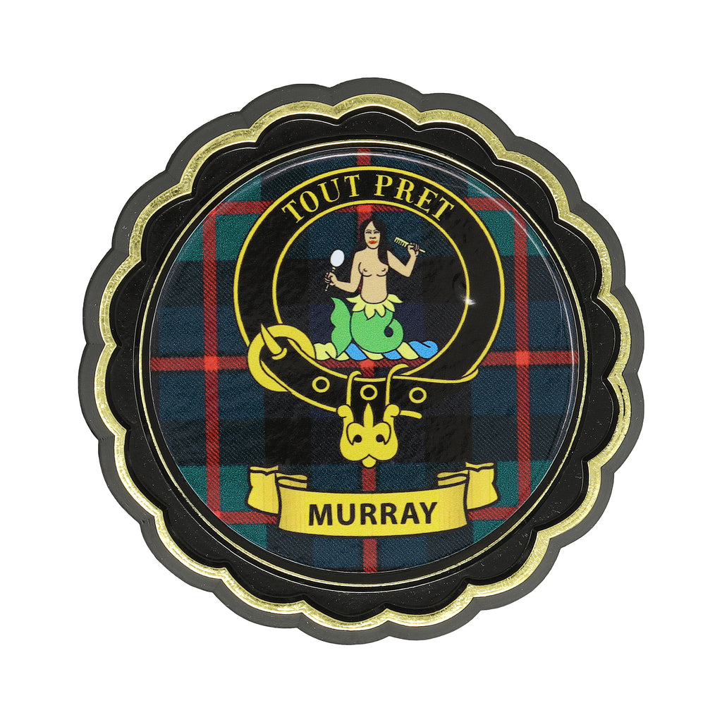 Clan Crest Fridge Magnets Murray