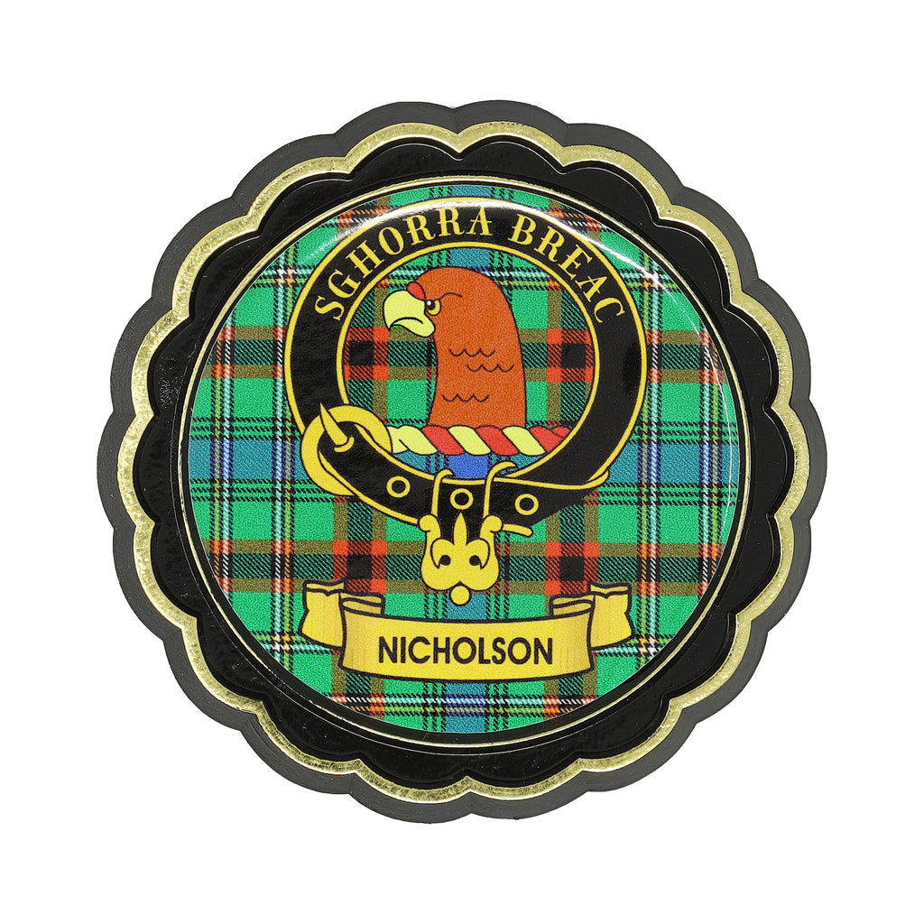 Clan Crest Fridge Magnets Nicholson