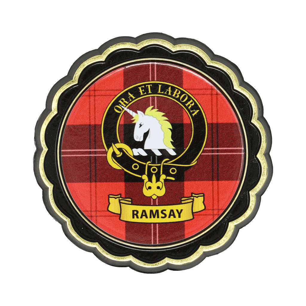 Clan Crest Fridge Magnets Ramsay