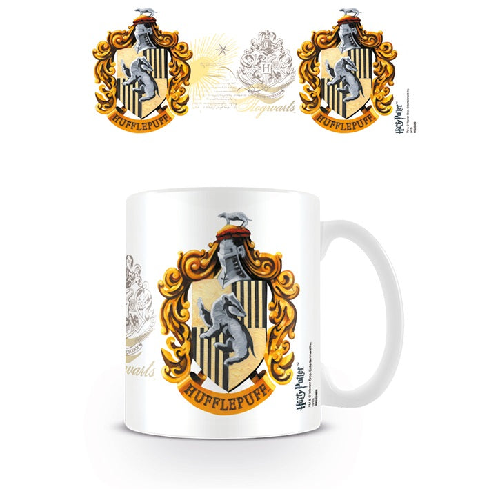 Mug Harry Potter (Hufflepuff Crest)