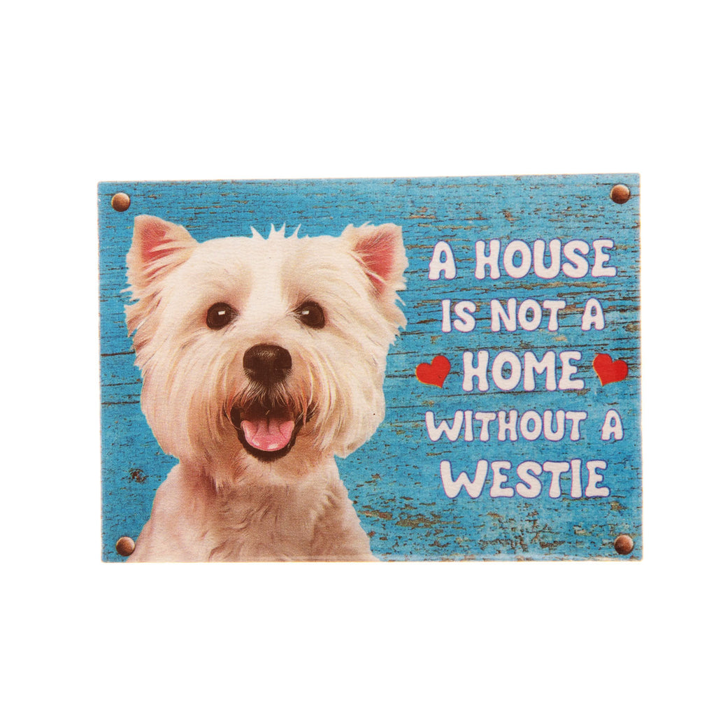 Pet Fridge Magnet Small Westie