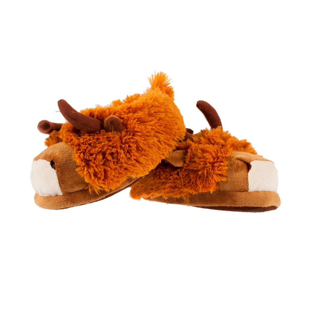 Cheeky Scot Unisex Highland Cow Slipper