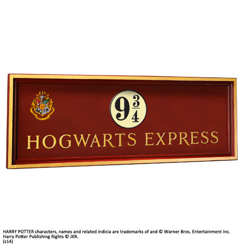 Harry Potter - Hogwarts 9 3/4 Sign