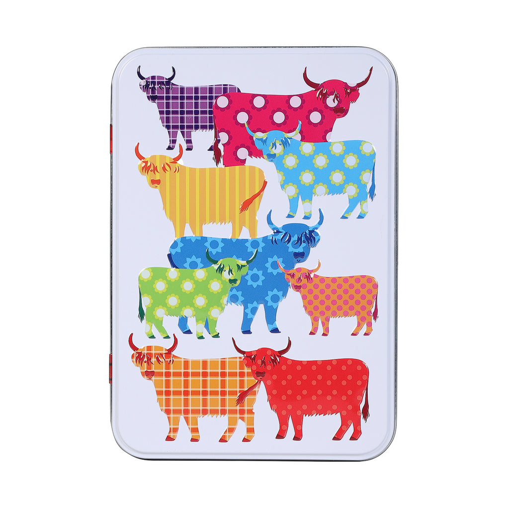 Highland Cows Tin