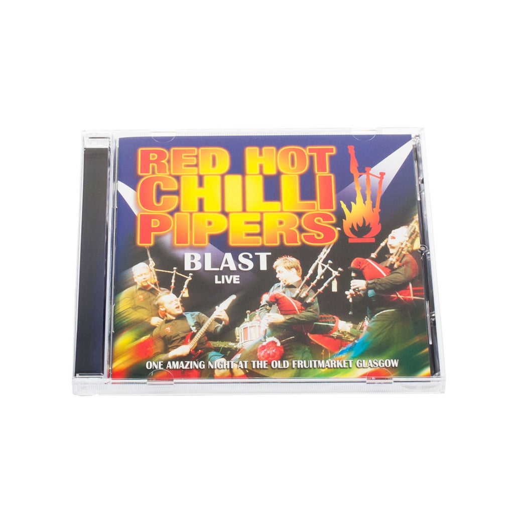 Red Hot Chilli Pipers - Blast Live - Cd