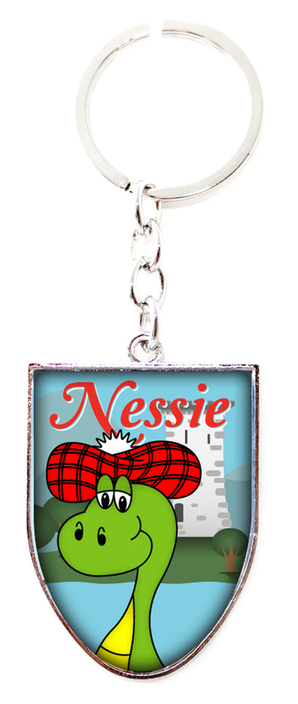 Nessie Water Shield Keyring