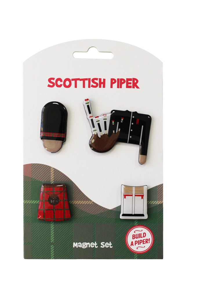 4 Pk Magnets - Build A Piper