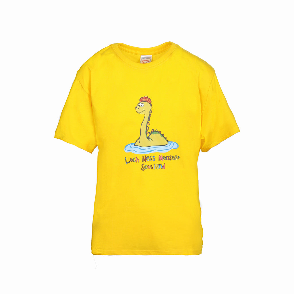 Loch Ness Monster Childrens T-Shirt.