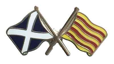 Badge Saltire/Catalonia