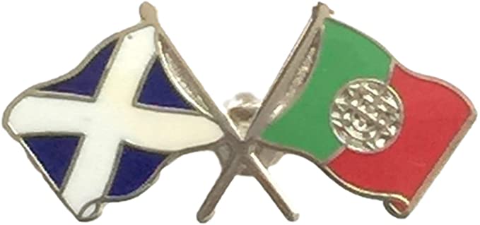 T974 Scotland & Portugal Lapel Pin