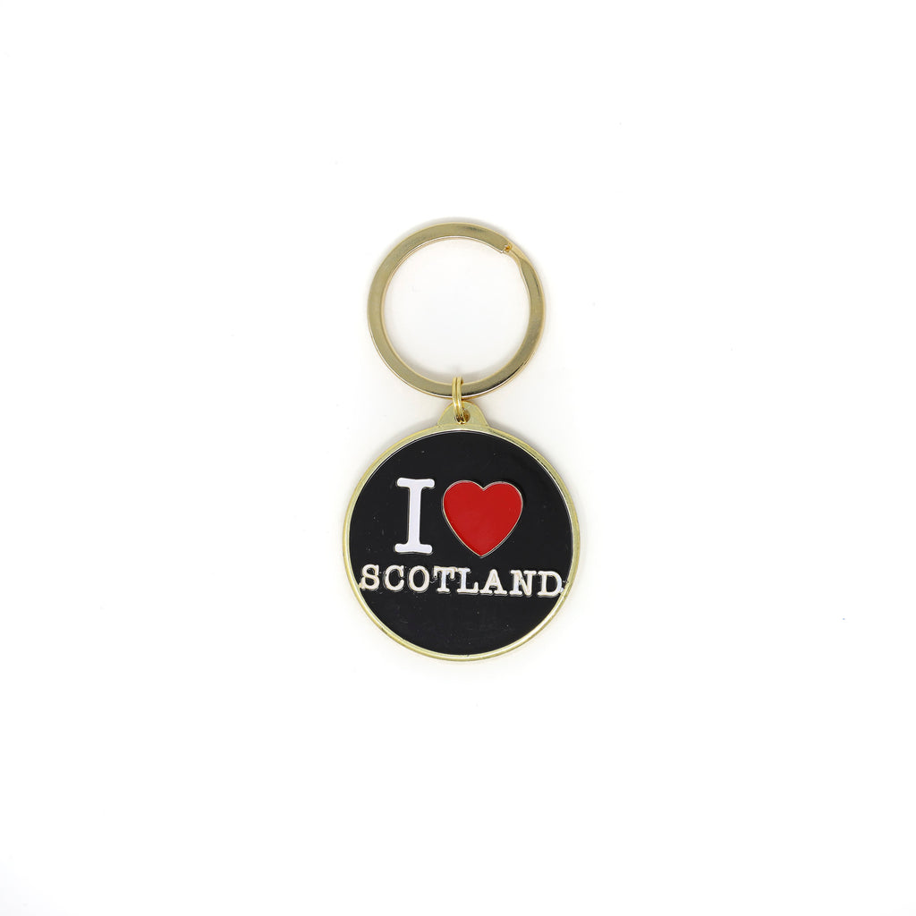 Scotland Souvenir Keyring I Heart Scotland 2015