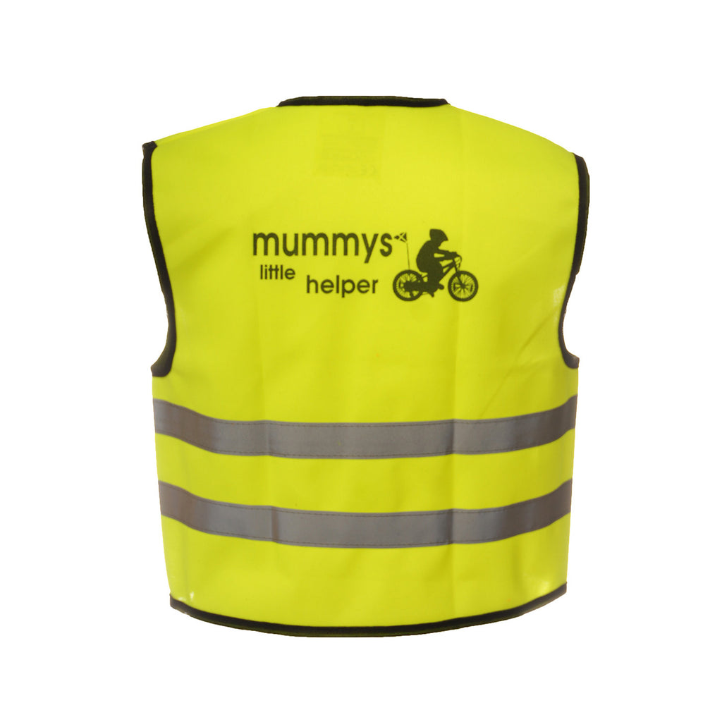 Hi Vis Vest Mummys Yellow / English Mummys Little Helper