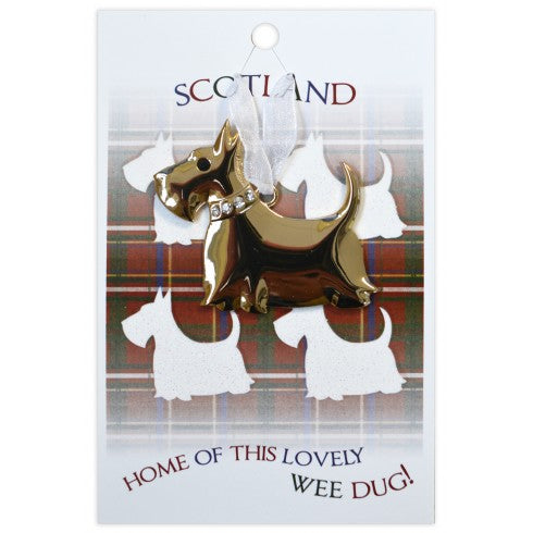 Lg. Scottie Dog Hanger Lovely Wee Dug